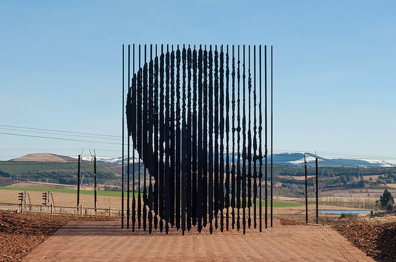 Obra de arte Nelson Mandela 
